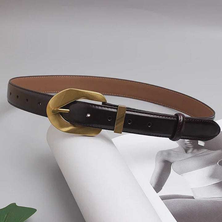 Vintage Durable Genuine Leather Belt