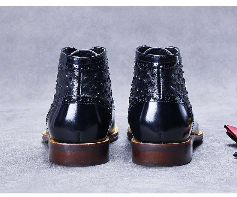 Trendy Front Zipper Ankle Boots