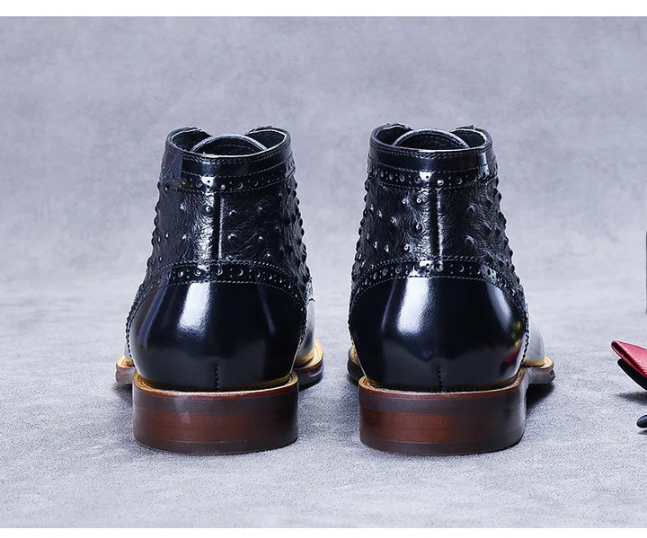 Trendy Front Zipper Ankle Boots