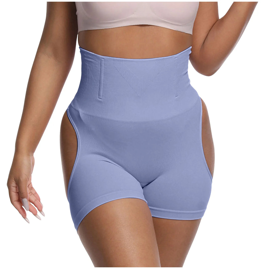 Elastic High-Waisted Hip Lifting Pants