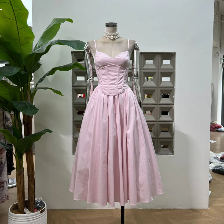 Lovely Mid-Length Evening Party Dress