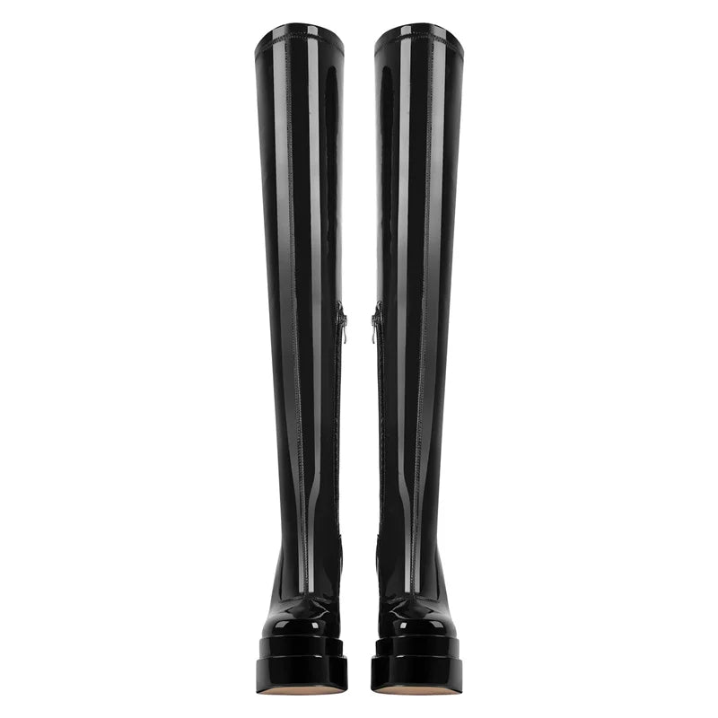 Stylish Thick Over-Knee Boots
