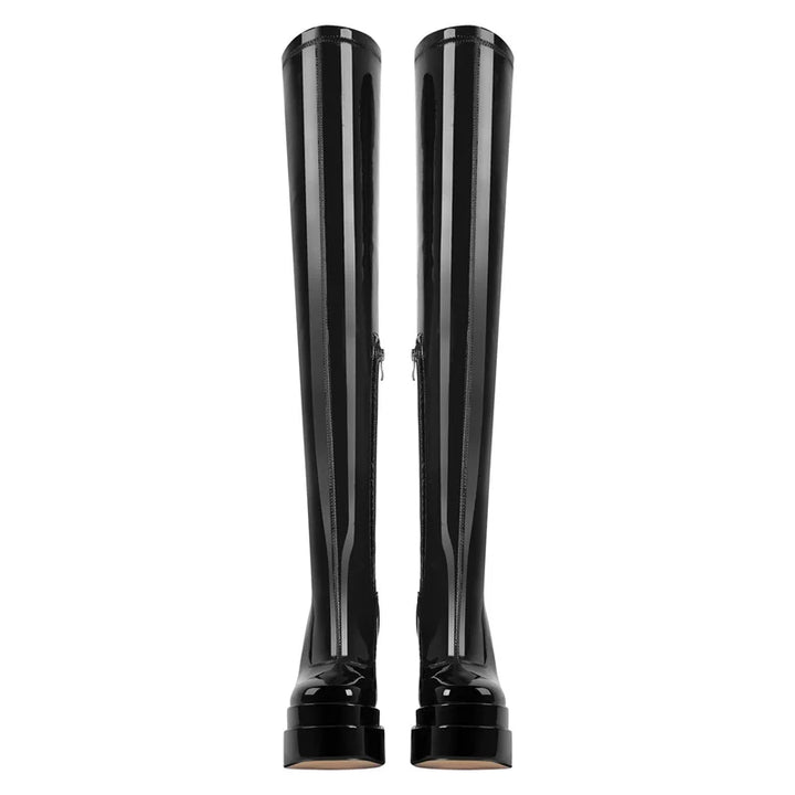 Stylish Thick Over-Knee Boots