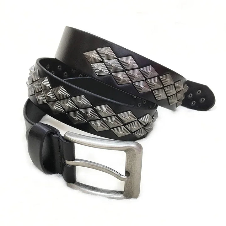 Stylish Punk Rock Leather Belt