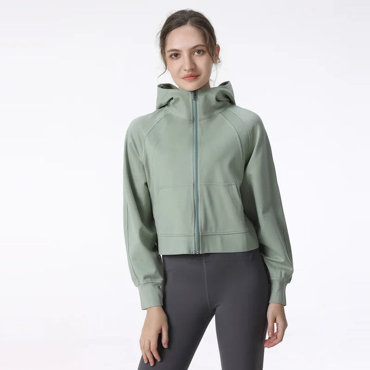 Thick Cotton Warm Yoga Jacket