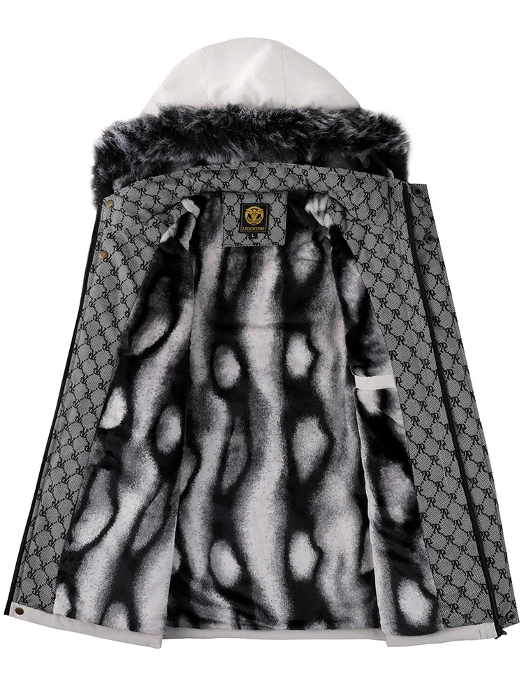 Trendy Warm Parka Hooded Jacket