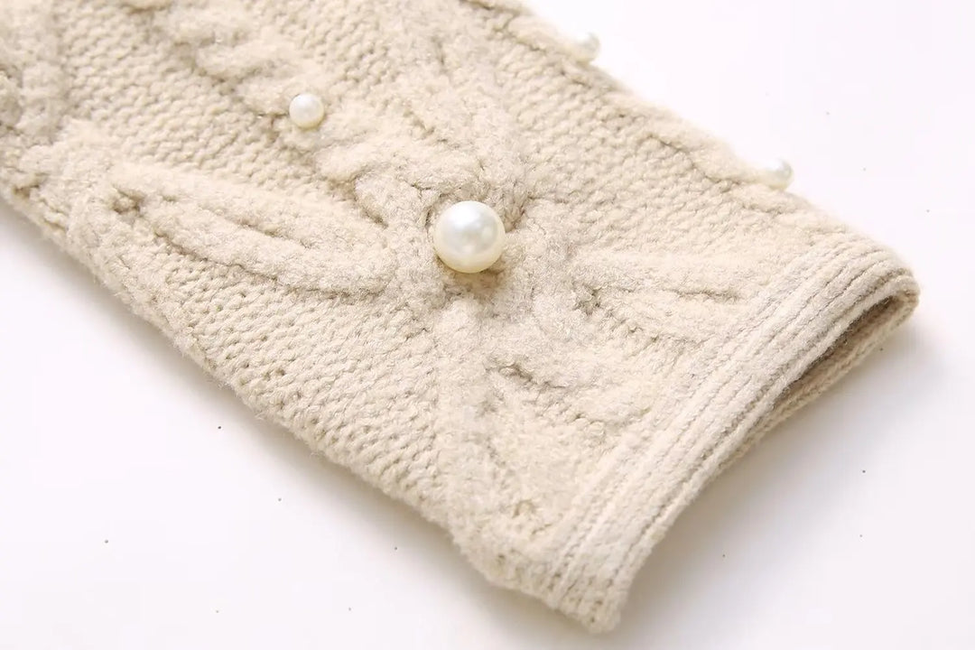 Marvelous Open Stitch Warm Sweater