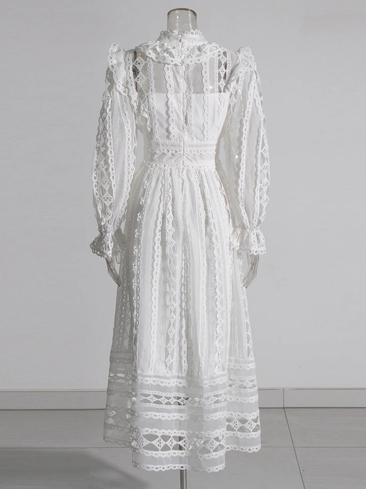 Delightful Hollow-Out Temperament Dress