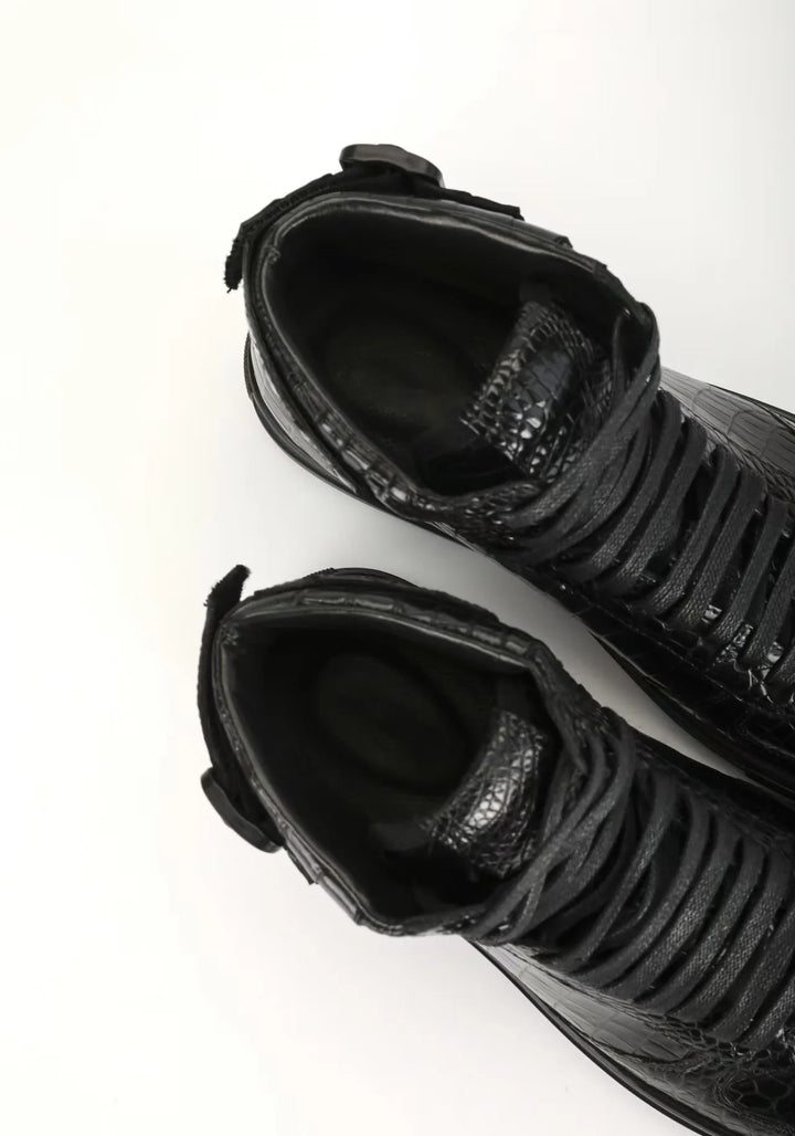 Fashionista Men's Leather Sneakers