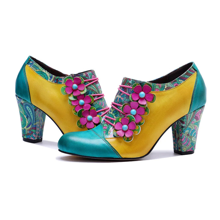 Light Luxury Printed Pumps