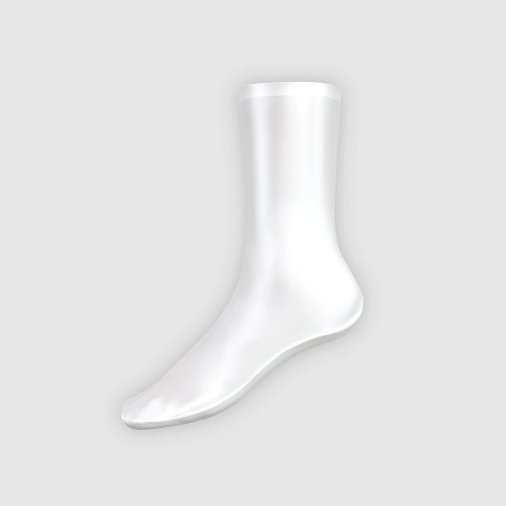 Luxury Glossy Satin High Tube Socks
