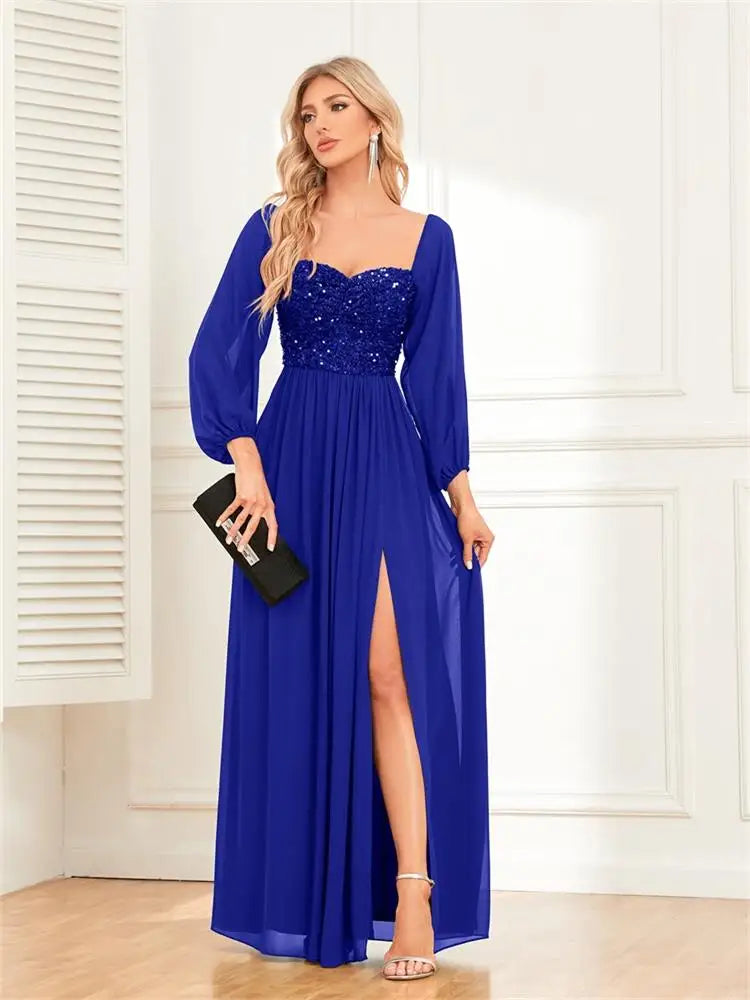 Get Festive Strapless Formal Gown