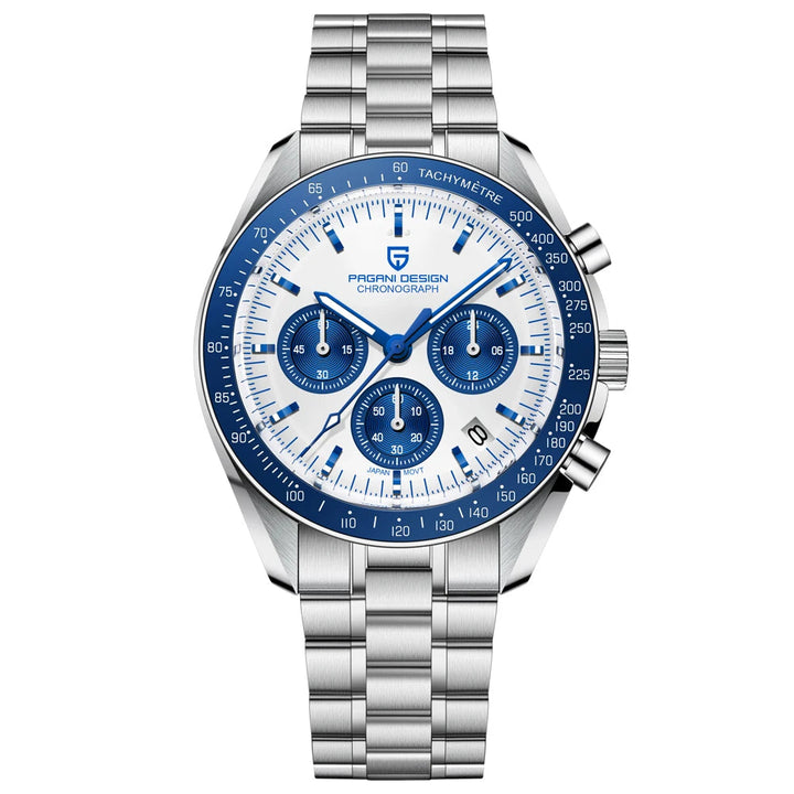 Refined Moon Panda Chronograph Watch