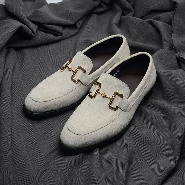 Classic Suede Horsebit Loafers