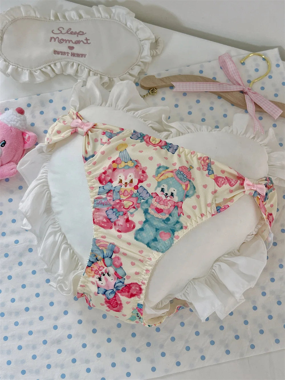 Lovely Printed Girl's Ruffle Panties