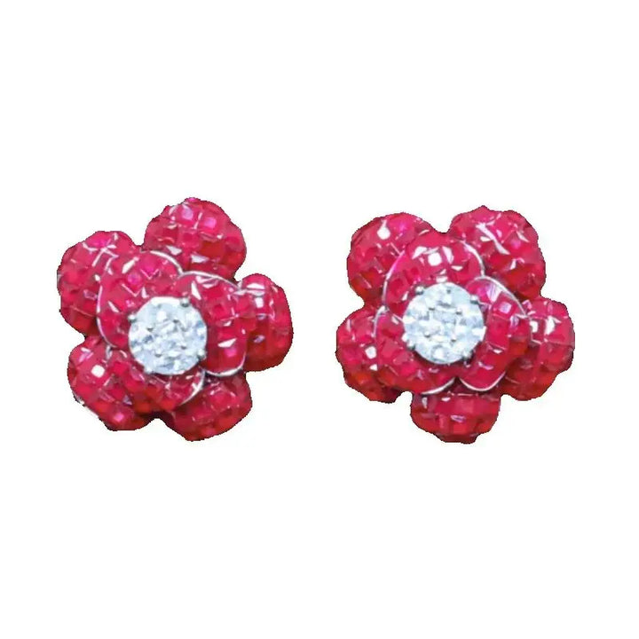 Romantic Synthetic Zircon Earrings