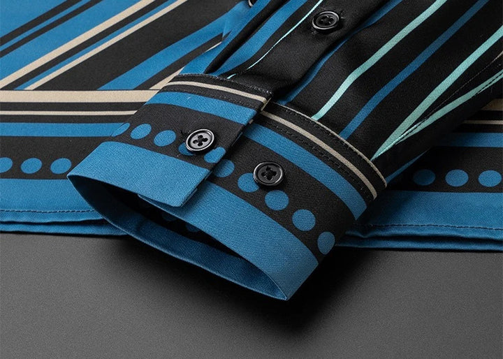 Antique Striped Long Sleeve Shirt