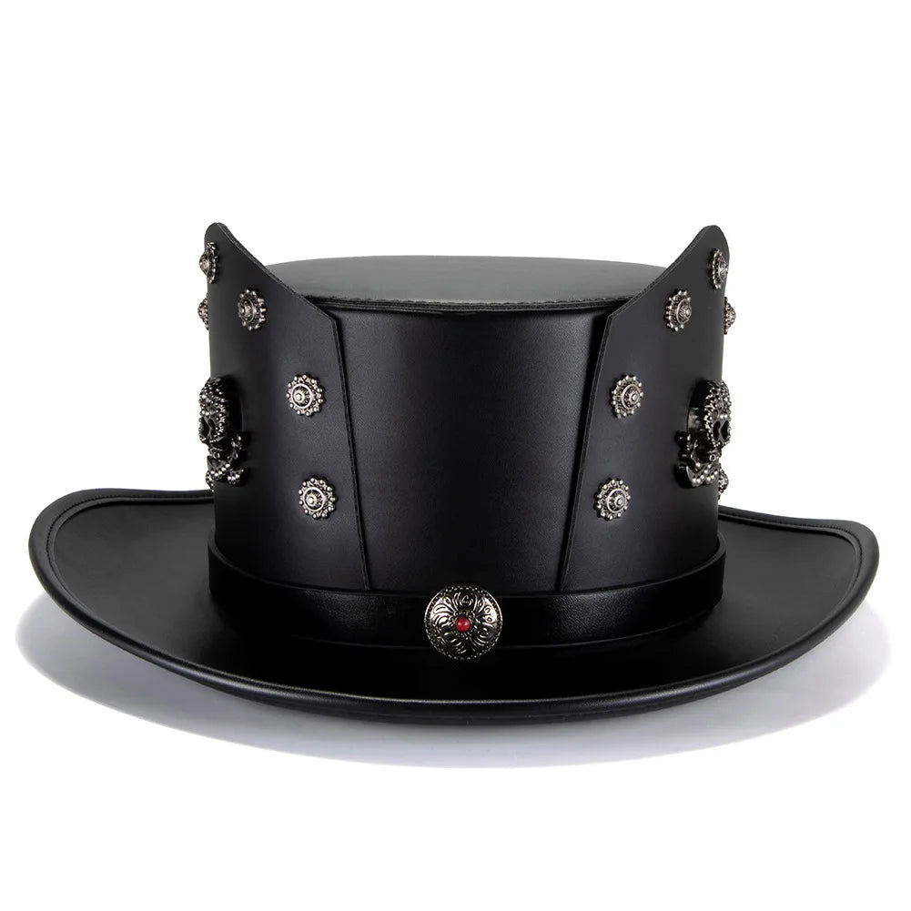 Victorian Steampunk Goggles Hat