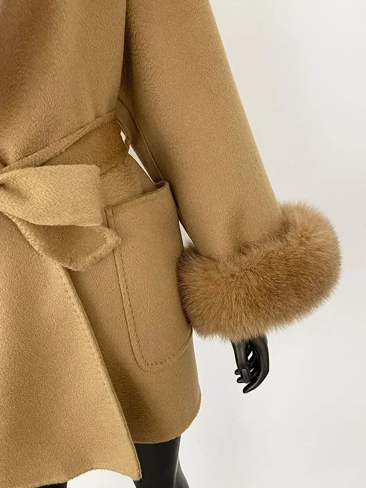 Warm Cashmere Double-sided Overcoat