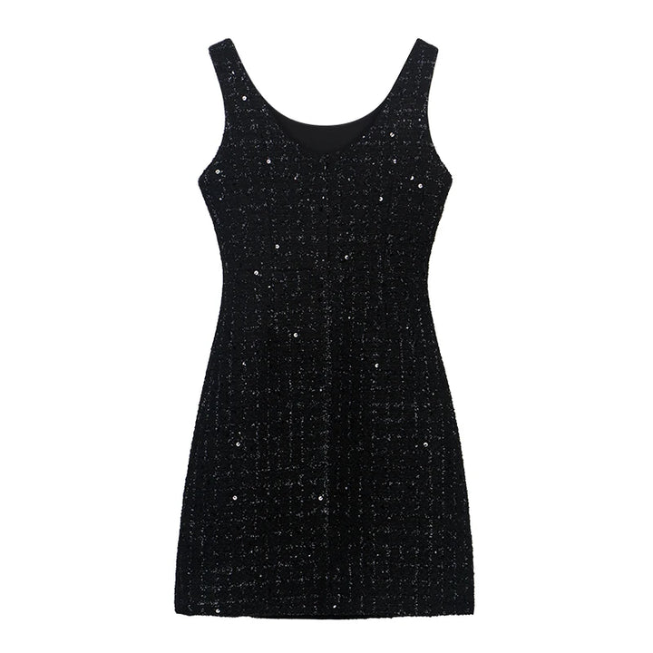 Glamorous Diamond Sequin Mini Dress