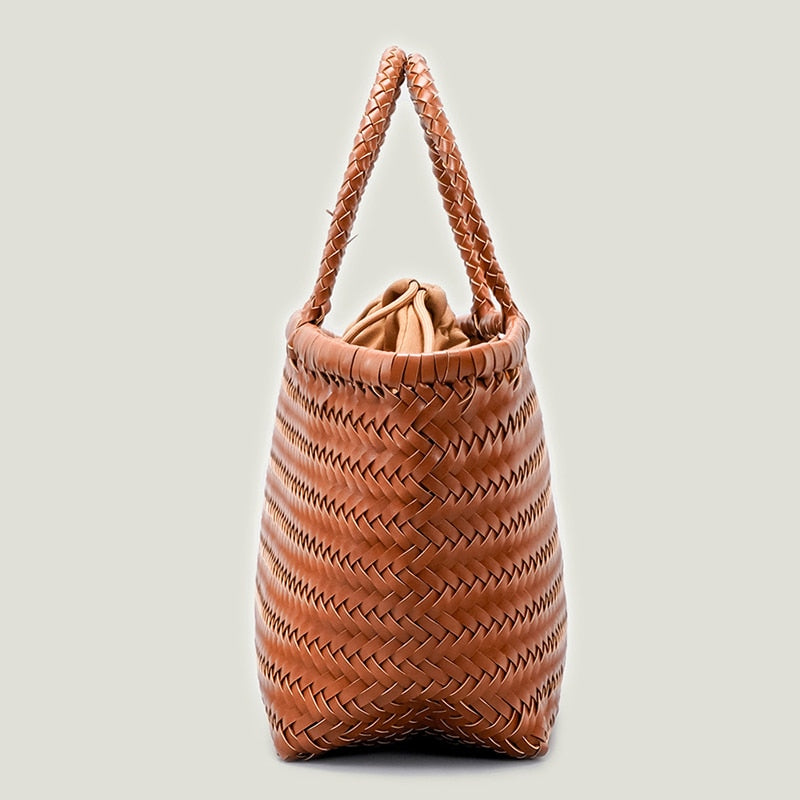 Retro Handwoven Women's Tote Bag| All For Me Today