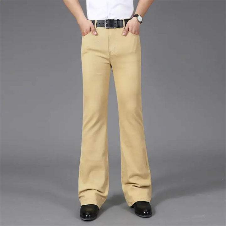 Luxurious Tailoring Bell Mouth Trousers
