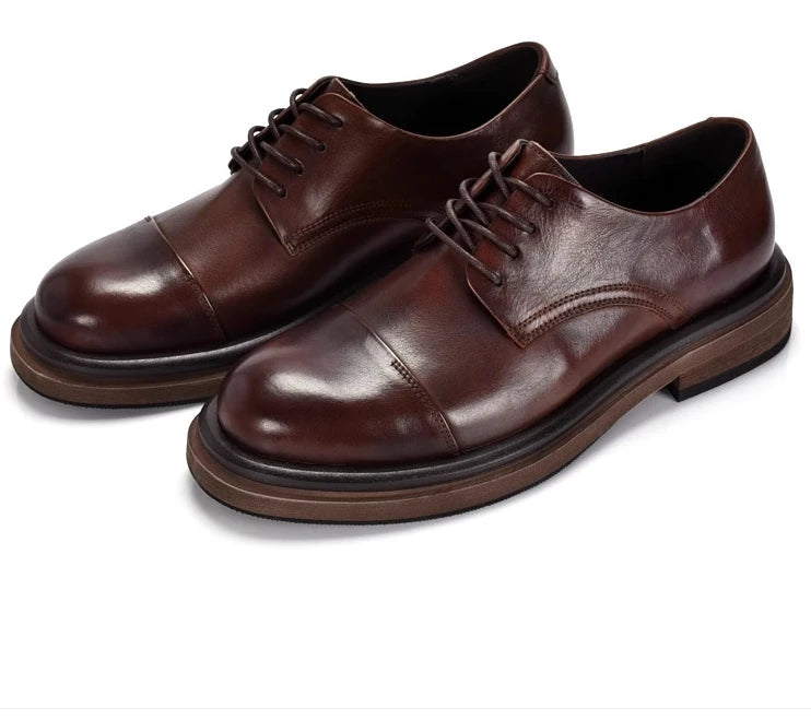British Comely Leather Formal Shoes