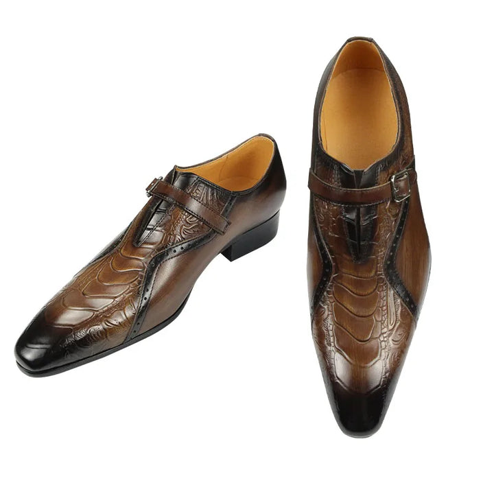 Deluxe Trendy Leather Brogue Shoes