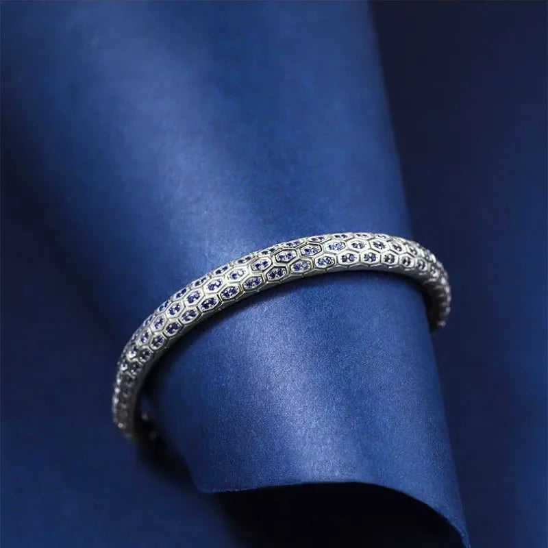 Sophisticated Sterling Silver Bracelet