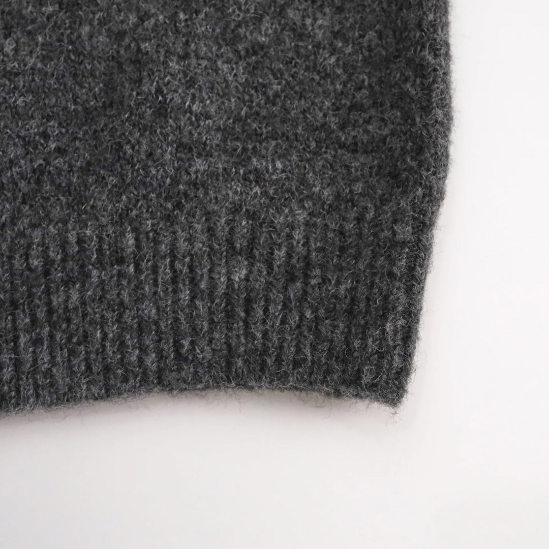 Sweet Embroidered Turtleneck Jumper