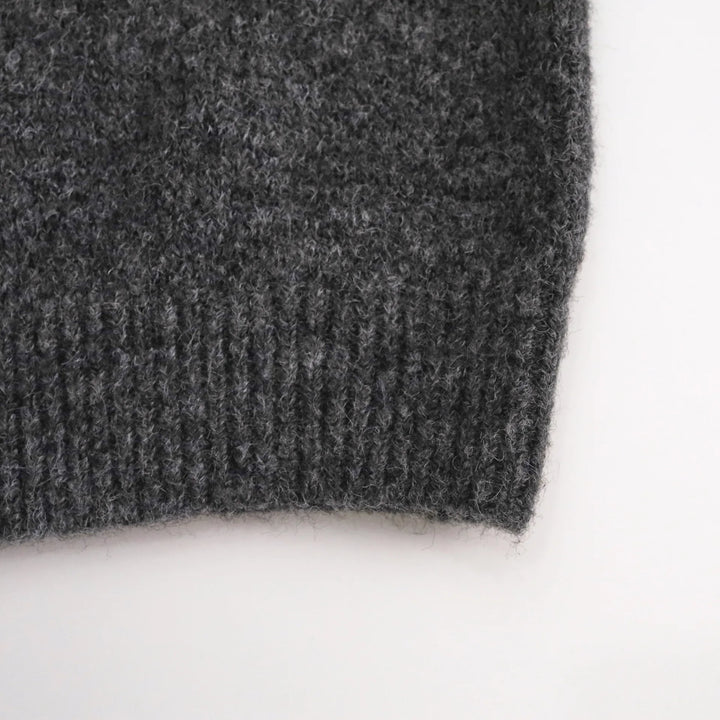 Sweet Embroidered Turtleneck Jumper