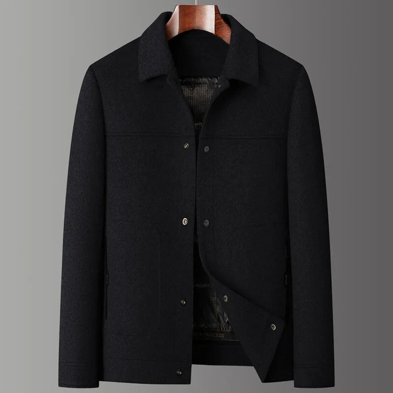 Dignified Thickened Woolen Coat