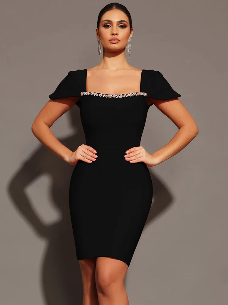 Glamorous Nights Knitted Bodycon Dress