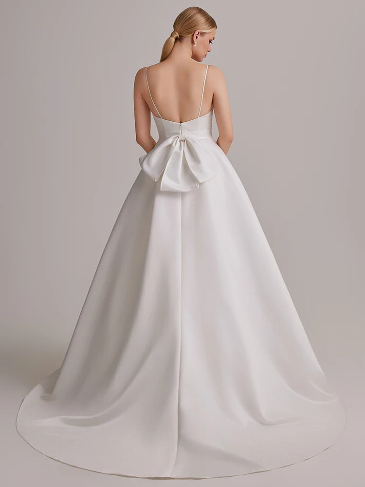 Classic Strapless Bodice Bridal Dress
