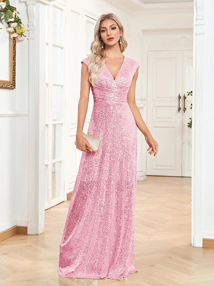 Pink Elegant Cocktail Dress
