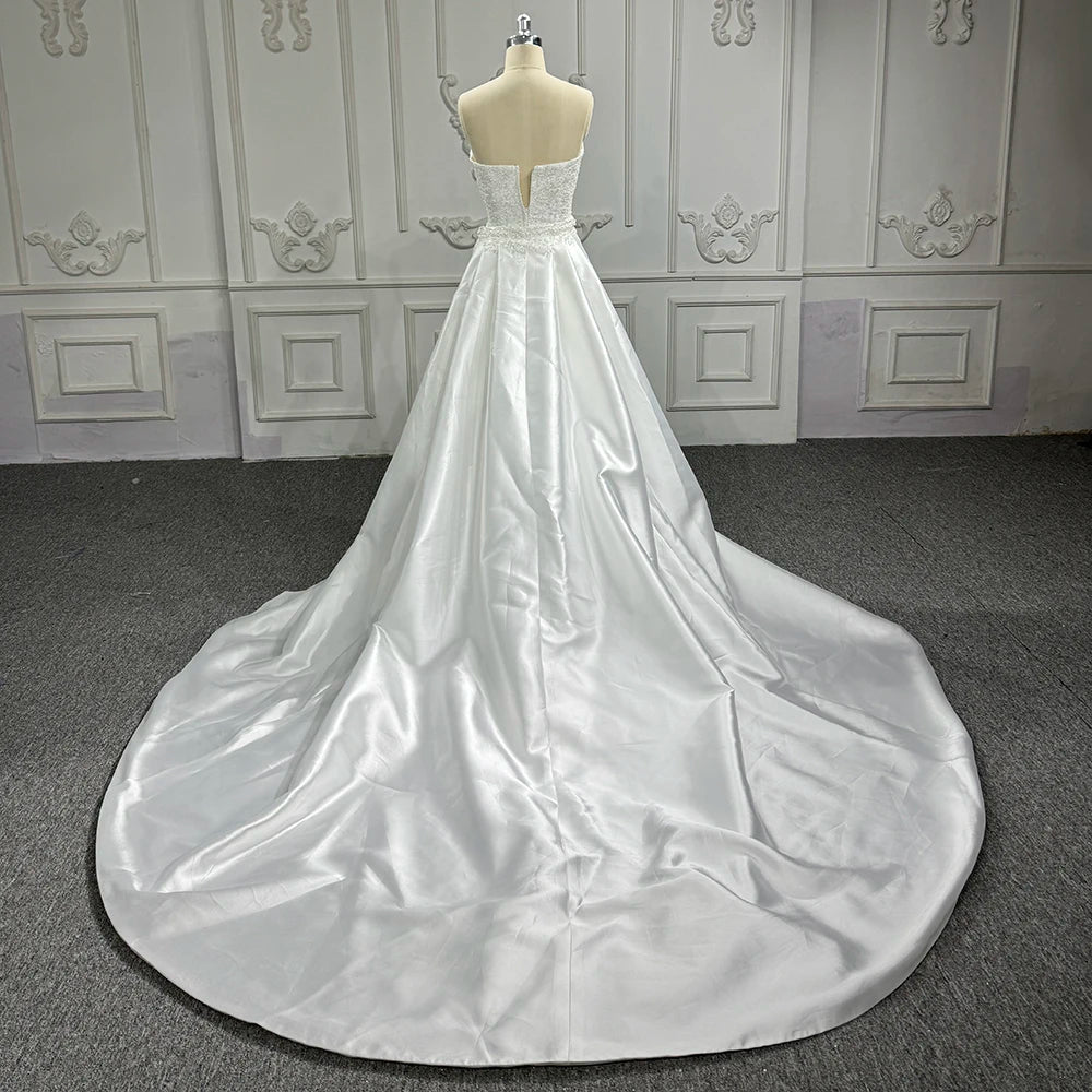 Stunning Sparkling Sequined Bridal Gown