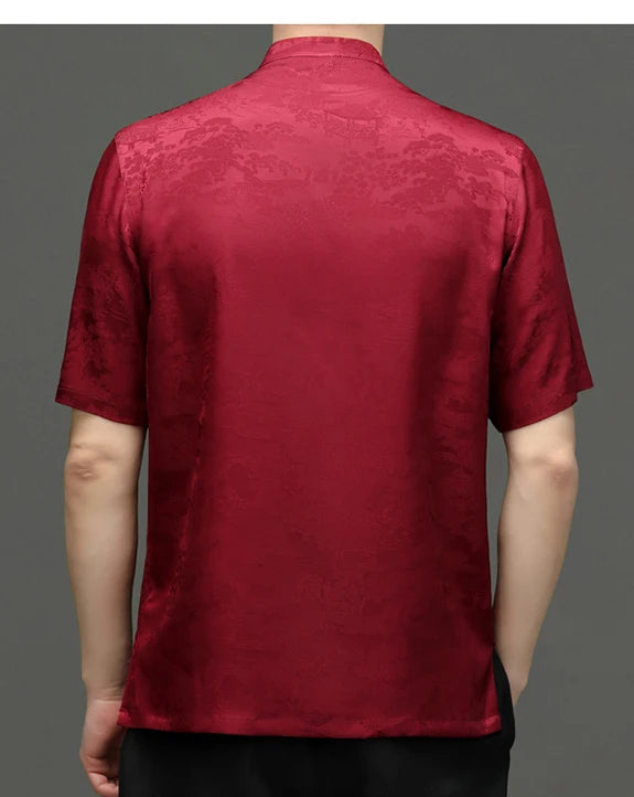 Refined Print Tang Shirt