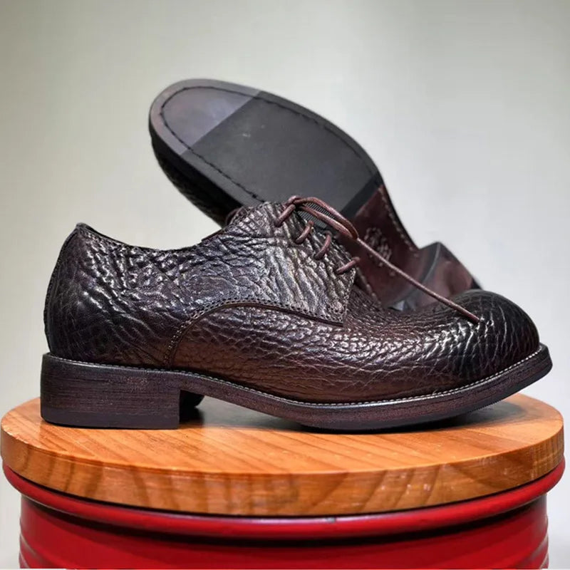 Premium Full-Grain Leather Oxford Shoes