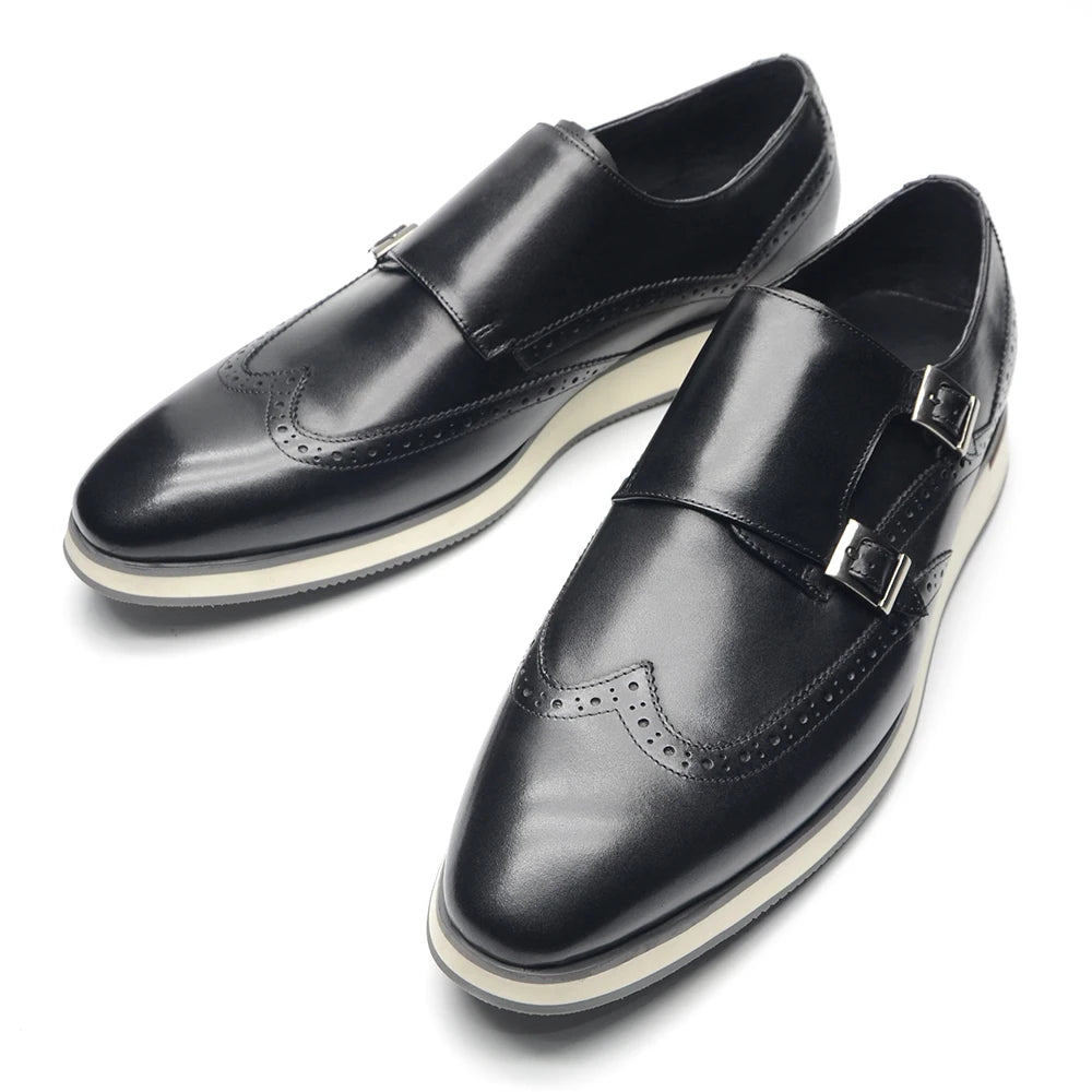 Luxury Monk Strap Business Dress Shoes