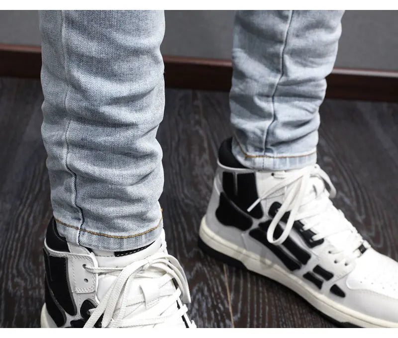 Trendy Hip-hop Jeans Pants