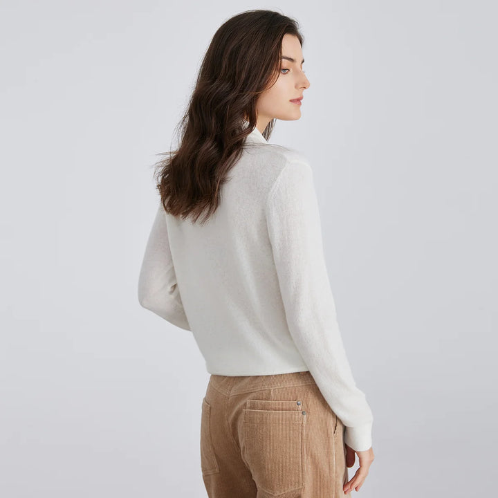 Premium Cashmere Knit Pullover Sweater