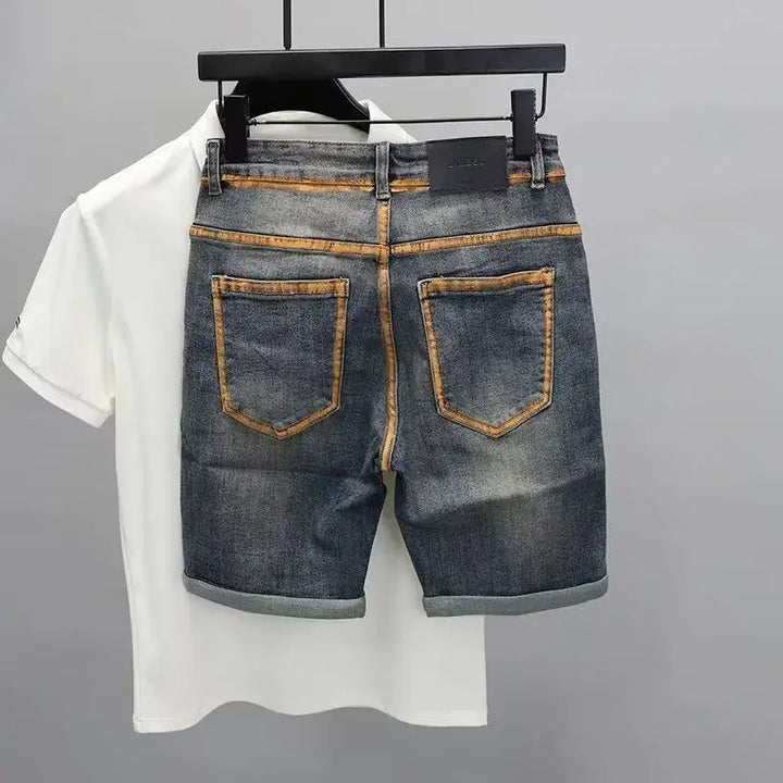 Fashionable Retro Slim Denim Shorts