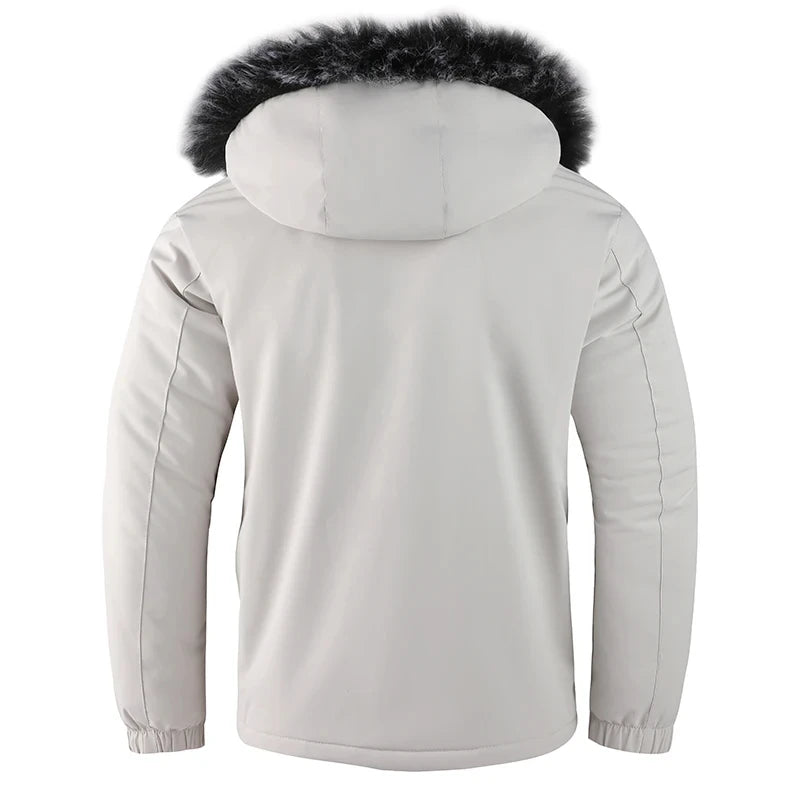 Trendy Warm Parka Hooded Jacket