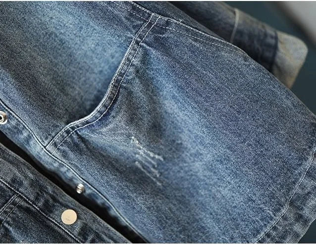 Wonderful Wash Loose Denim Coat