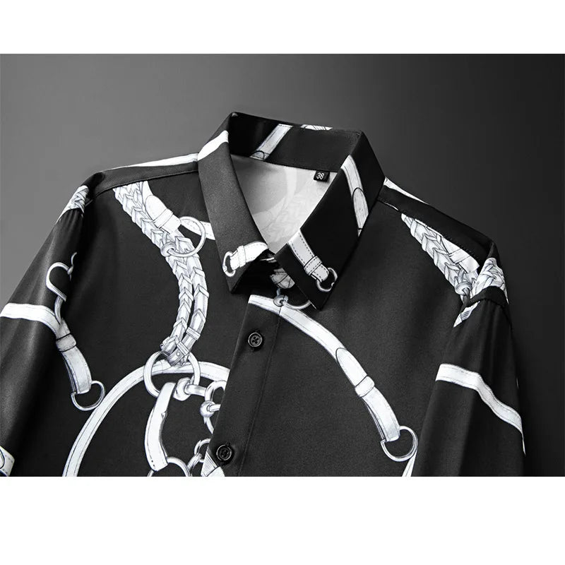 Smart Printed Casual Shirt
