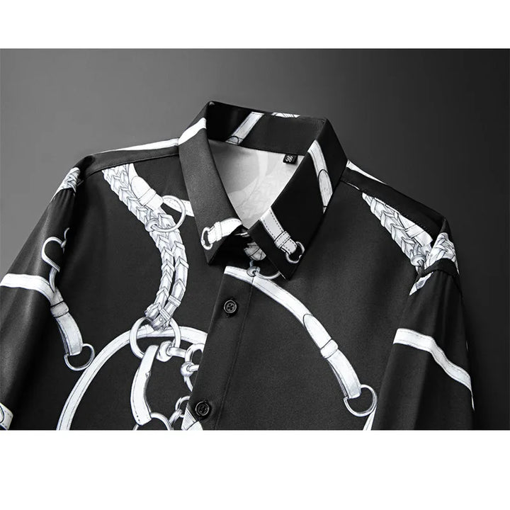 Smart Printed Casual Shirt