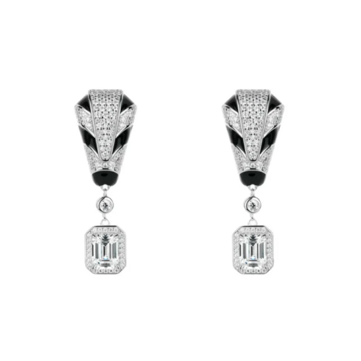 Luxury Synthetic Zircon Fashion Earrings