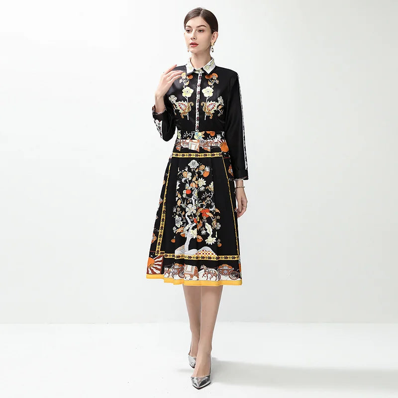 Runway-Inspired Midi Party Dress