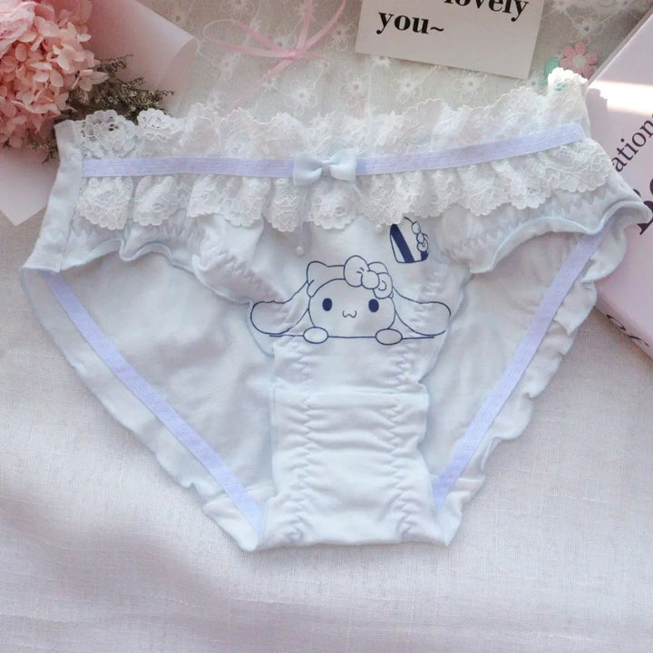 Soft Lace Girl's Ruffle Panties