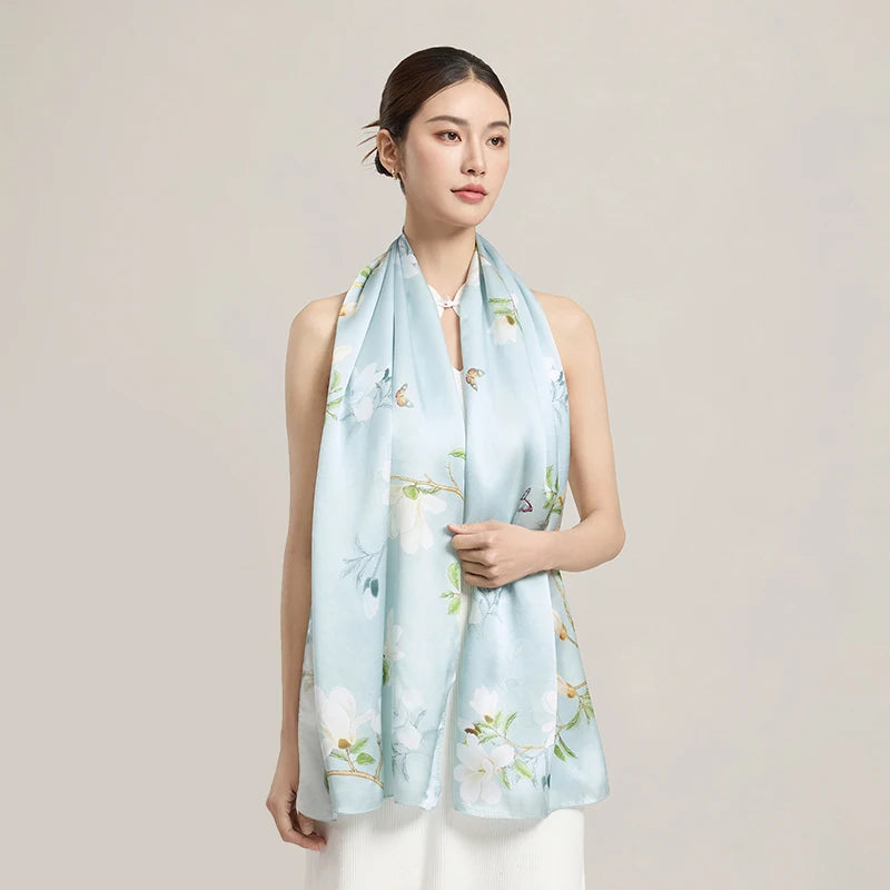 Premium Real Silk Neck-scarf
